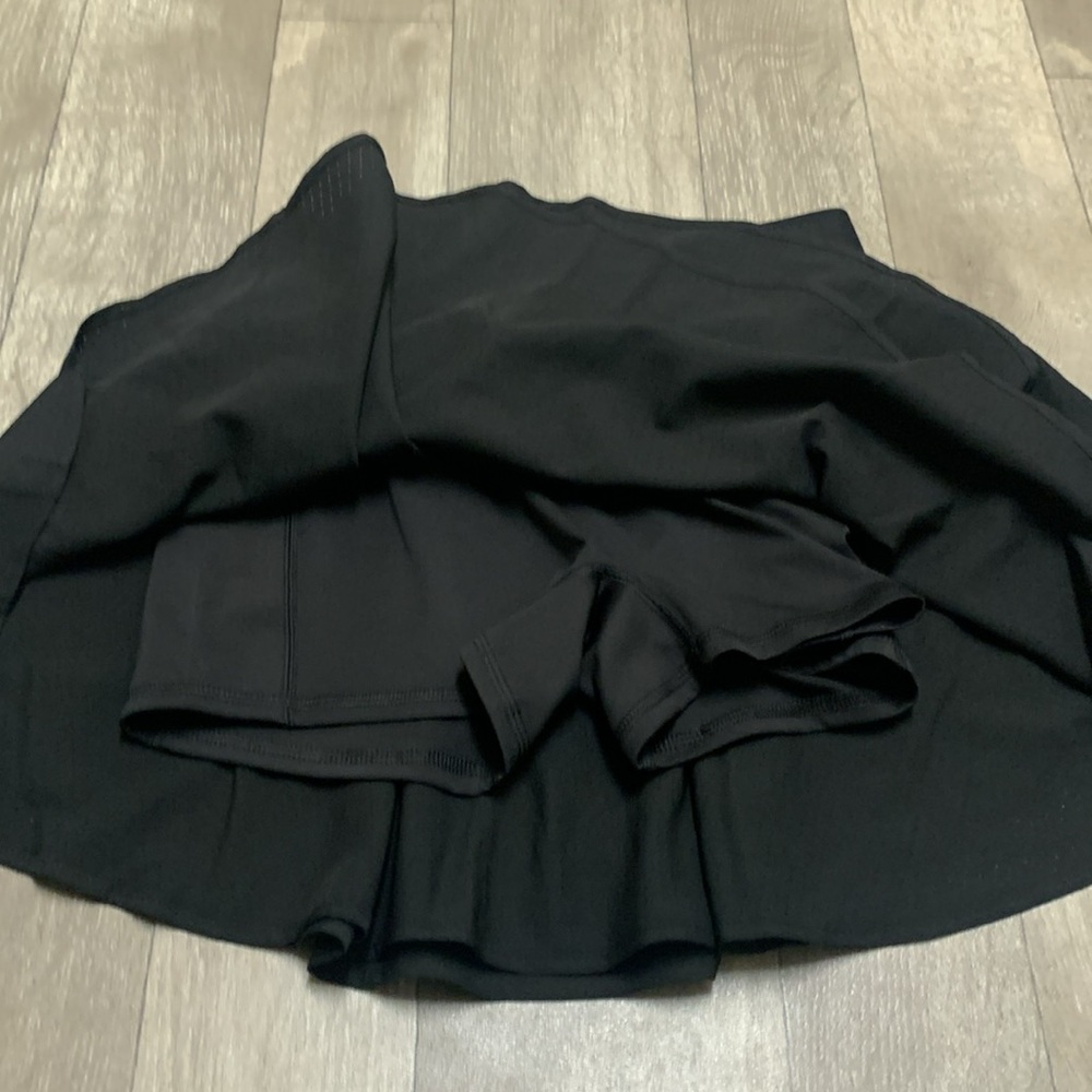90 Degrees By Reflex Hypersonic Active Performance Tiered Biker Shorts Skort - Picture 5 of 8